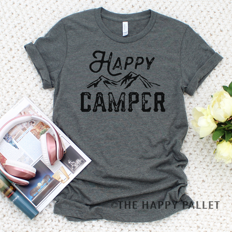 Happy Camper Short Sleeve Shirt