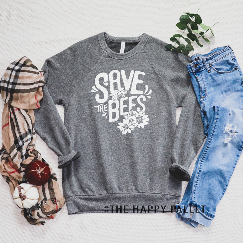 Save the Bees Sweater, Save the Bees, Planet Shirt, Garden Shirt