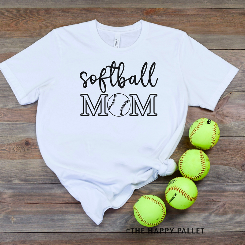 Softball Mom Shirt, Sports Mom Shirt, Sports, Softball